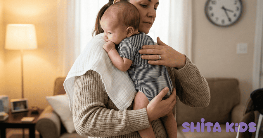 hướng dẫn cách vỗ ợ hơi cho trẻ sơ sinh đúng chuẩn y khoa